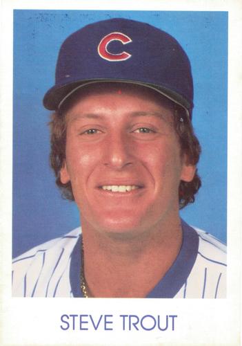 1985 Lion Photo Chicago Cubs #NNO Steve Trout Front