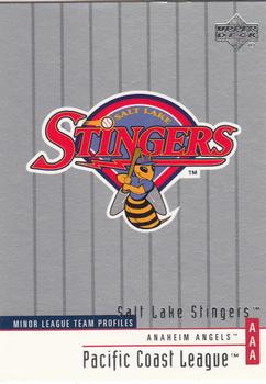 2002 Upper Deck Minor League #241 Salt Lake Stingers Front