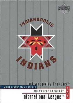2002 Upper Deck Minor League #267 Indianapolis Indians Front