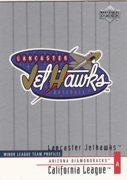 2002 Upper Deck Minor League #291 Lancaster JetHawks Front