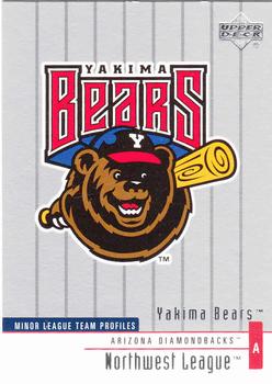 2002 Upper Deck Minor League #293 Yakima Bears Front