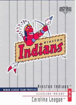 2002 Upper Deck Minor League #314 Kinston Indians Front