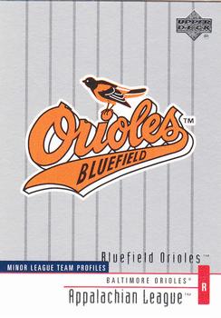 2002 Upper Deck Minor League #338 Bluefield Orioles Front