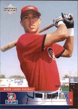 2002 Upper Deck Minor League #22 Alex Rios Front