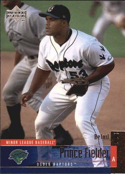 2002 Upper Deck Minor League #41 Prince Fielder Front