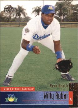 2002 Upper Deck Minor League #76 Willy Aybar Front