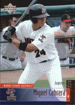 2002 Upper Deck Minor League #111 Miguel Cabrera Front