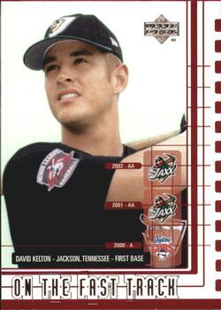 2002 Upper Deck Minor League #208 David Kelton Front
