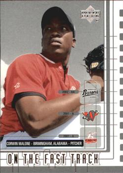 2002 Upper Deck Minor League #229 Corwin Malone Front