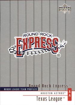 2002 Upper Deck Minor League #247 Round Rock Express Front