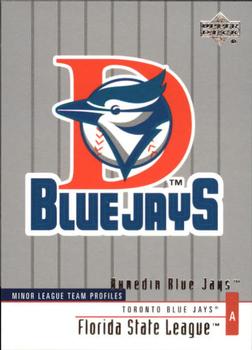 2002 Upper Deck Minor League #258 Dunedin Blue Jays Front