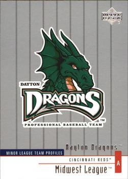 2002 Upper Deck Minor League #368 Dayton Dragons Front