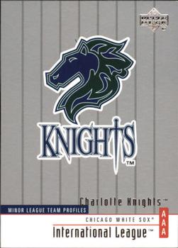 2002 Upper Deck Minor League #390 Charlotte Knights Front