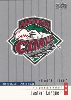 2002 Upper Deck Minor League #350 Altoona Curve Front
