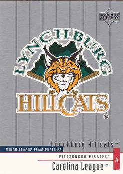 2002 Upper Deck Minor League #352 Lynchburg Hillcats Front