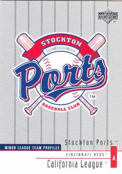 2002 Upper Deck Minor League #367 Stockton Ports Front