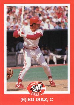 1988 Kahn's Cincinnati Reds #NNO Bo Diaz Front