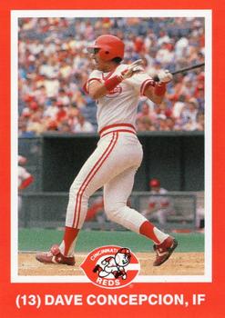 1988 Kahn's Cincinnati Reds #NNO Dave Concepcion Front