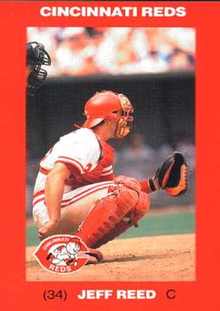 1992 Kahn's Cincinnati Reds #NNO Jeff Reed Front