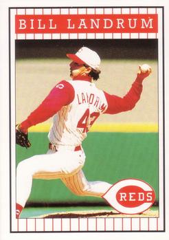 1993 Kahn's Cincinnati Reds #NNO Bill Landrum Front