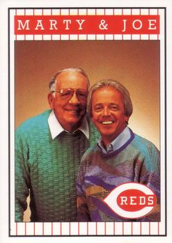 1993 Kahn's Cincinnati Reds #NNO Marty Brennaman / Joe Nuxhall Front