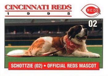 1995 Kahn's Cincinnati Reds #NNO Schottzie Front