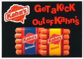 1995 Kahn's Cincinnati Reds #NNO Kahn's Beef Franks Coupon Front