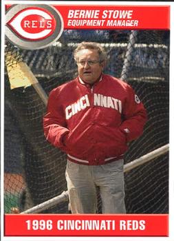 1996 Kahn's Cincinnati Reds #NNO Bernie Stowe Front