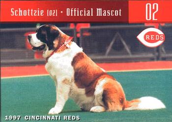 1997 Kahn's Cincinnati Reds #NNO Schottzie Front