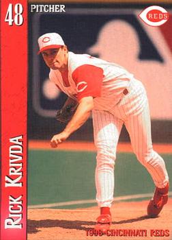 1998 Kahn's Cincinnati Reds #NNO Rick Krivda Front