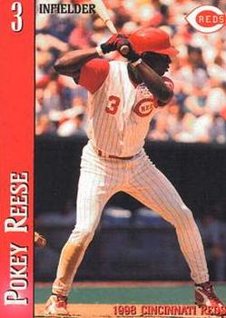 1998 Kahn's Cincinnati Reds #NNO Pokey Reese Front