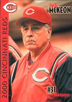 2000 Kahn's Cincinnati Reds #NNO Jack McKeon Front