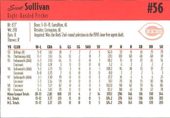 2000 Kahn's Cincinnati Reds #NNO Scott Sullivan Back