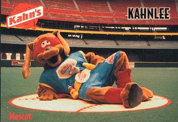 2000 Kahn's Cincinnati Reds #NNO Kahnlee Front