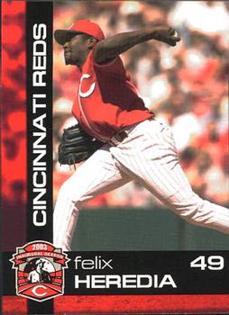 2003 Kahn's Cincinnati Reds #NNO Felix Heredia Front
