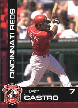 2003 Kahn's Cincinnati Reds #NNO Juan Castro Front