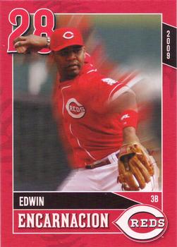 2009 Kahn's Cincinnati Reds #NNO Edwin Encarnacion Front