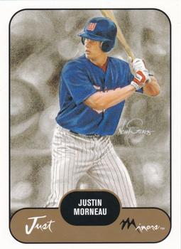 2002 Just Prospects #23 Justin Morneau Front