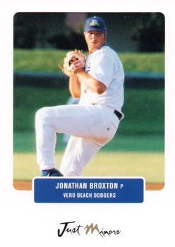 2004 Just Prospects #12 Jonathan Broxton Front