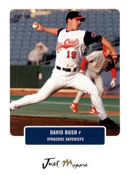 2004 Just Prospects #13 Dave Bush Front
