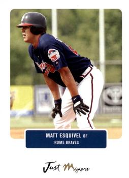 2004 Just Prospects #27 Matt Esquivel Front
