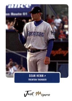 2004 Just Prospects #38 Sean Henn Front