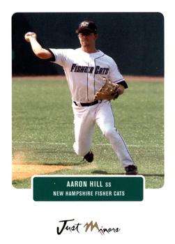 2004 Just Prospects #39 Aaron Hill Front