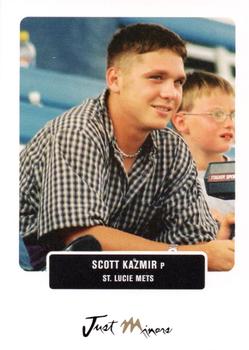 2004 Just Prospects #49 Scott Kazmir Front