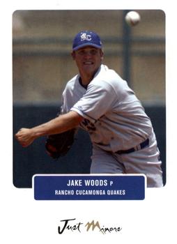 2004 Just Prospects #89 Jake Woods Front