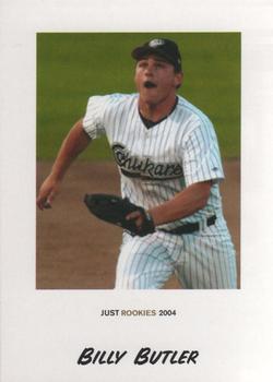 2004 Just Rookies #15 Billy Butler Front