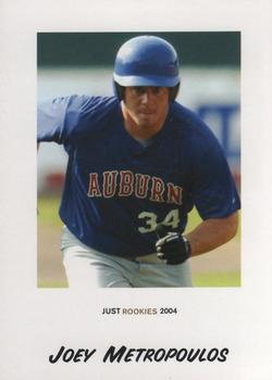 2004 Just Rookies #51 Joey Metropoulos Front