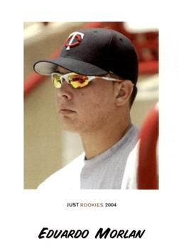 2004 Just Rookies #53 Eduardo Morlan Front