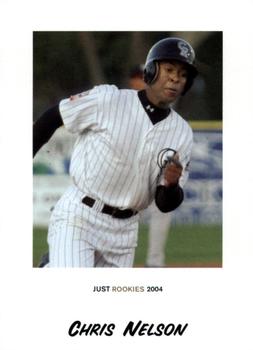 2004 Just Rookies #55 Chris Nelson Front