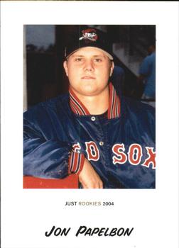2004 Just Rookies #58 Jonathan Papelbon Front